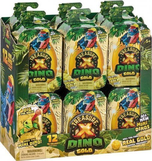 Figurka Moose TreasureX Dino Gold - mini Dino (GXP-797197) 1