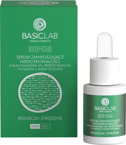 Basiclab Esteticus serum zmniejszające niedoskonałości z niacynamidem 5% 15ml 1