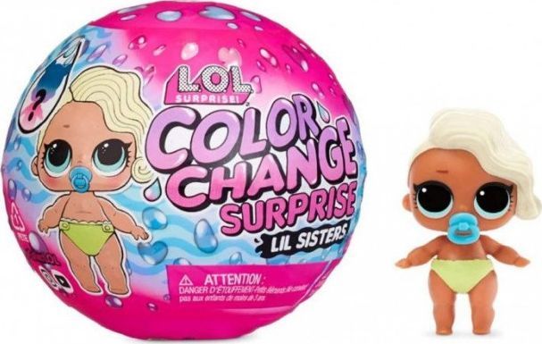 MGA Laleczka L.O.L. Surprise Color Change Lil Sisters 1 sztuka 1