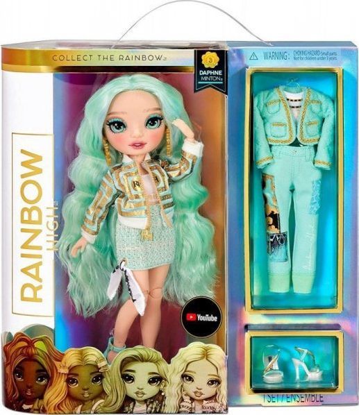 MGA Lalka Mint Rainbow High 1
