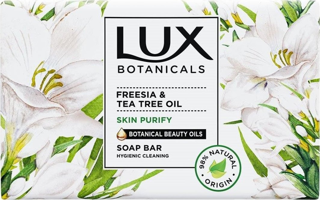 Unilever Lux Botanicals Mydło w kostce Freesia & Tea Tree Oil 90g 1