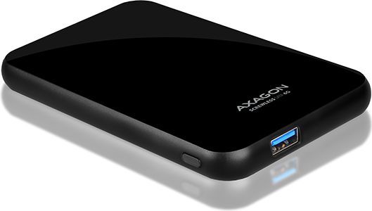 Kieszeń Axagon SCREWLESS 2.5 cala, USB 3.0, SATA3 Czarna (EE25-S6B) 1