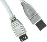 Kabel USB Sandberg USB-A - USB-A 2 m Biały (508-51) 1