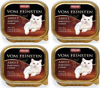 Animonda Vom Feinsten Adult Cat smak: Mix różnych mięs 32x100g 1