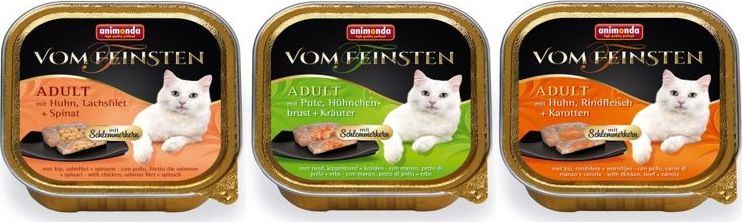 Animonda Cat Vom Feinsten adult Adult z nadzieniem Mix Smakow 36x100g 1