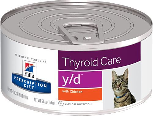 Hills  Prescription Diet Feline y/d 6 x 156g - puszka 1