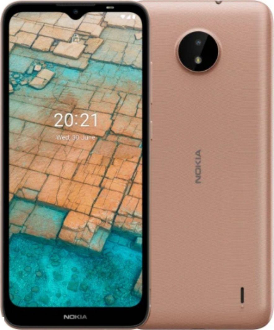 Smartfon Nokia C20 2/16GB Dual SIM Kremowy 1