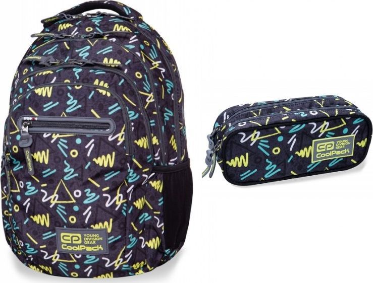 Coolpack Kup Przydasie CooLPack ZESTAW PLECAK COOLPACK PLUS SASZETKA SZKIC RFID 1