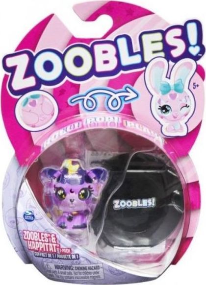 Figurka Spin Master Zoobles Zwierzątko - Króliczek (GXP-799482) 1