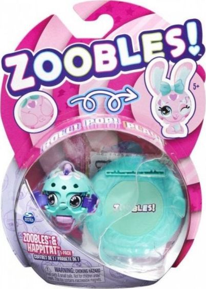 Figurka Spin Master Zoobles Zwierzątko - Rybka (GXP-799485) 1