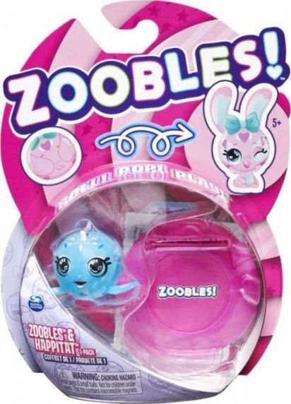 Figurka Spin Master Zoobles Zwierzątko - Narwal (GXP-799487) 1