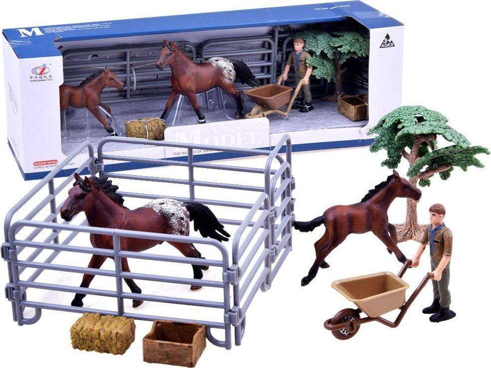 Figurka Jokomisiada Koń i źrebie, farmer (ZA2605 C) 1