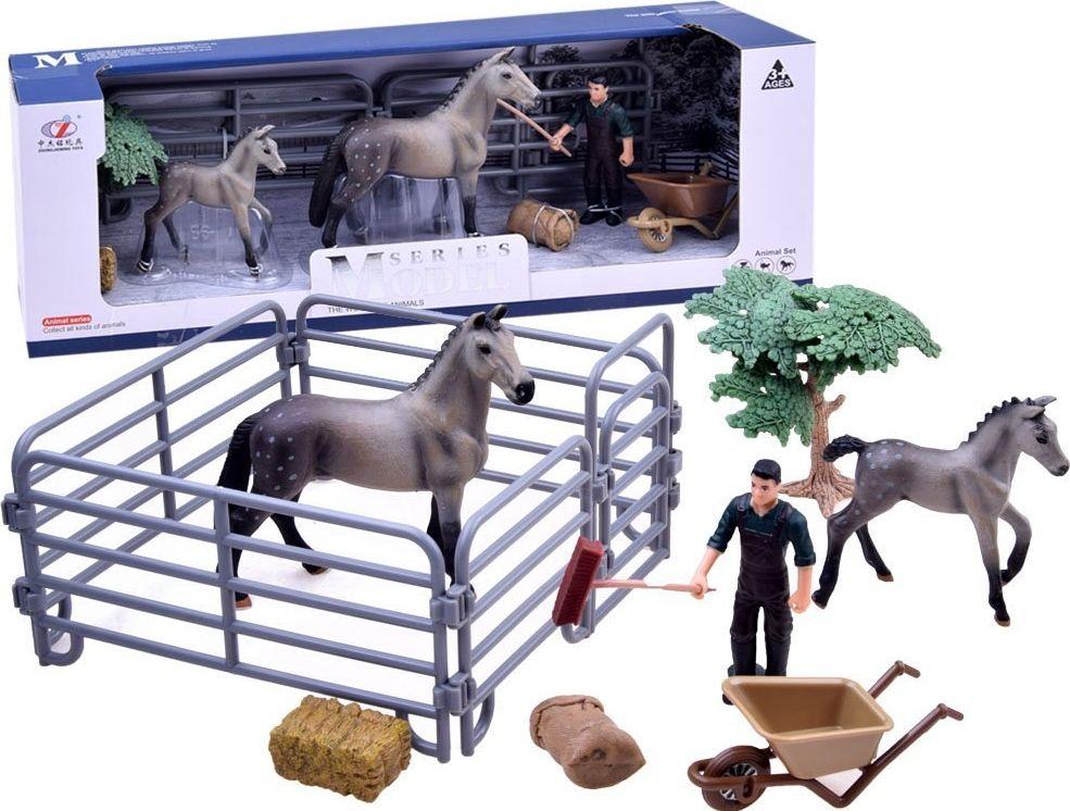 Figurka Jokomisiada Koń i źrebie, farmer (ZA2605 D) 1