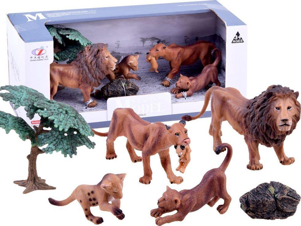 Figurka Jokomisiada Zestaw zwierząt Safari - Lew, lwica (ZA2990 B) 1