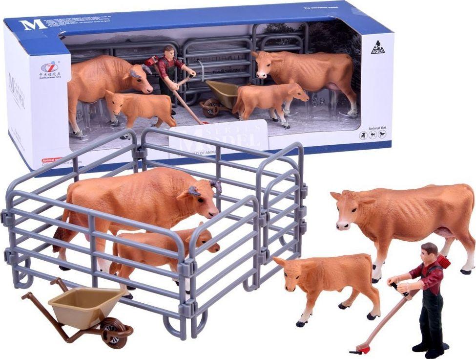 Figurka Jokomisiada Zwierzęta, zagroda, krowa zestaw (ZA2606 A) 1