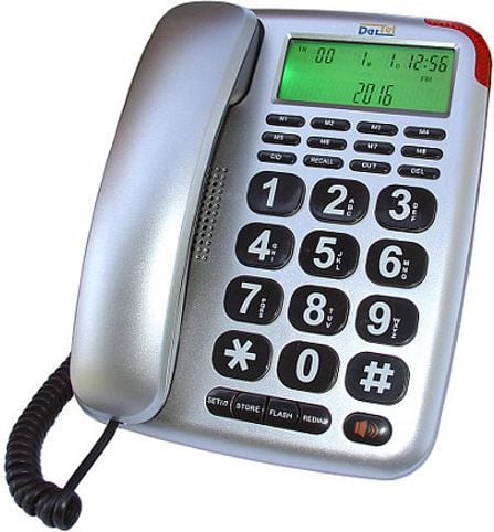 Telefon stacjonarny Dartel LJ-290 Srebrny  1