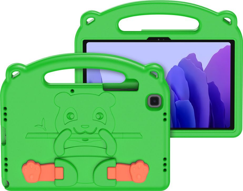 Etui na tablet Dux Ducis Dux Ducis Panda bezpieczne dla dzieci dziecięce miękkie etui do Samsung Galaxy Tab A7 10.4'' 2020 zielony 1