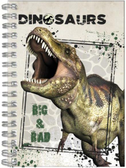  Derform Notes spiralny A6 Dinozaur 1