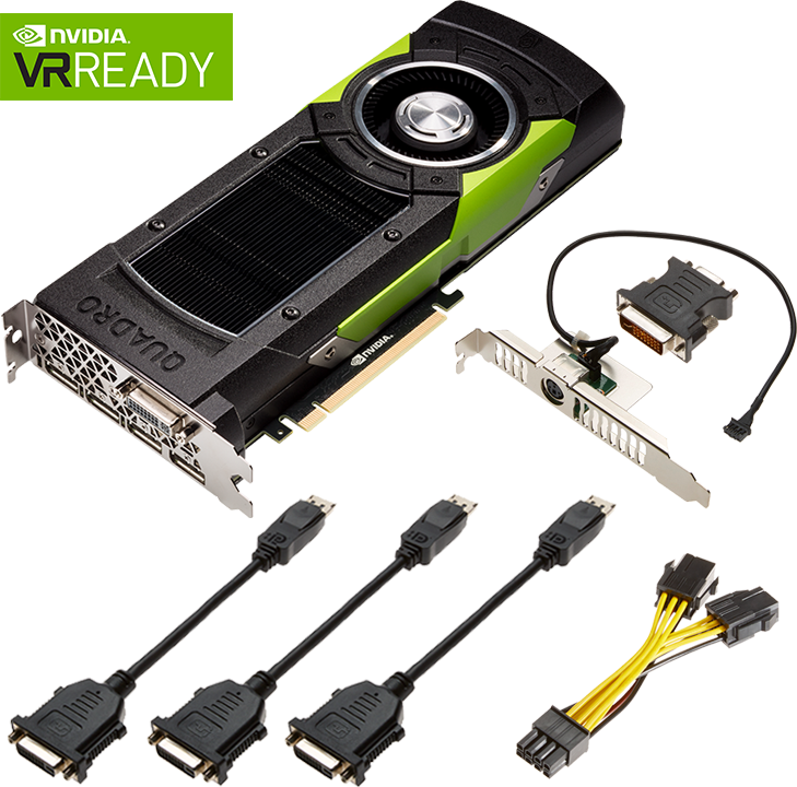 NVIDIA Quadro M6000 24GB GDDR5 (384 bit) 4x DisplayPort, DVI