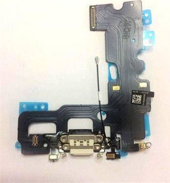 ZŁĄCZE GNIAZDO TAŚMA ŁADOWANIA MIKROFON IPHONE 7 BIAŁY standard 1