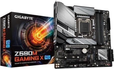 Gigabyte Gigabyte Płyta główna Z590M GAMING X s1200 4DDR4 DP/HDMI M.2 mATX 1