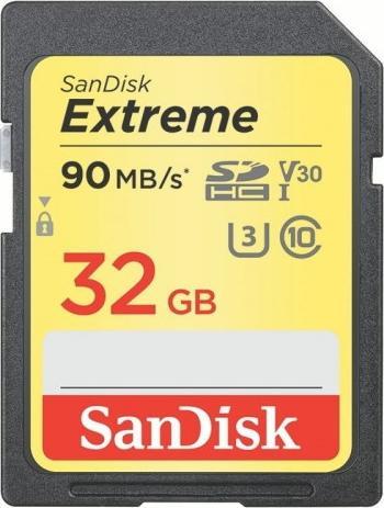Karta SanDisk SanDisk Extreme SDHC 32GB 90/40 MB/s V30 UHS-I U3 1