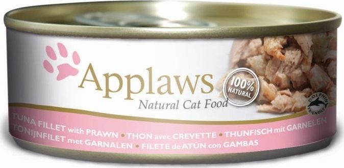 Applaws Tuna Fillet & Prawn (puszka Tuńczyk & Krewetki) 156g [2008] 1
