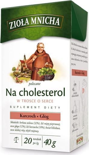  Big Active Zioła Mnicha na cholesterol 20 torebek (23098932) 1