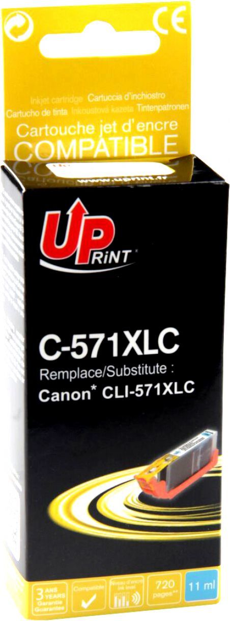 Tusz UPrint Tusz C-571XLC / CLI571C XL (Cyan) 1