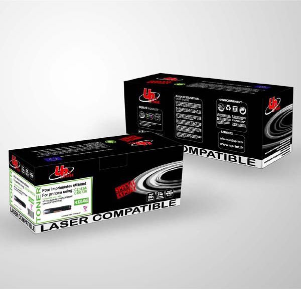 Toner UPrint Magenta Zamiennik 126A (H.126AME) 1