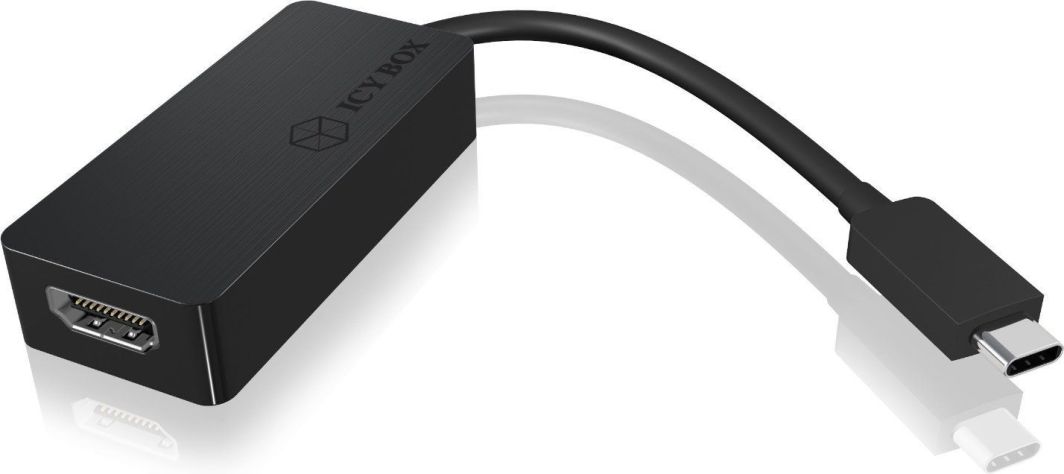Adapter USB Icy Box USB-C - HDMI Czarny  (IB-AC534-C) 1