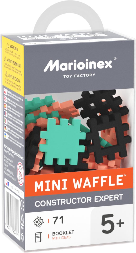 Marioinex Klocki Mini Waffle 71 el Konstruktor Expert 1