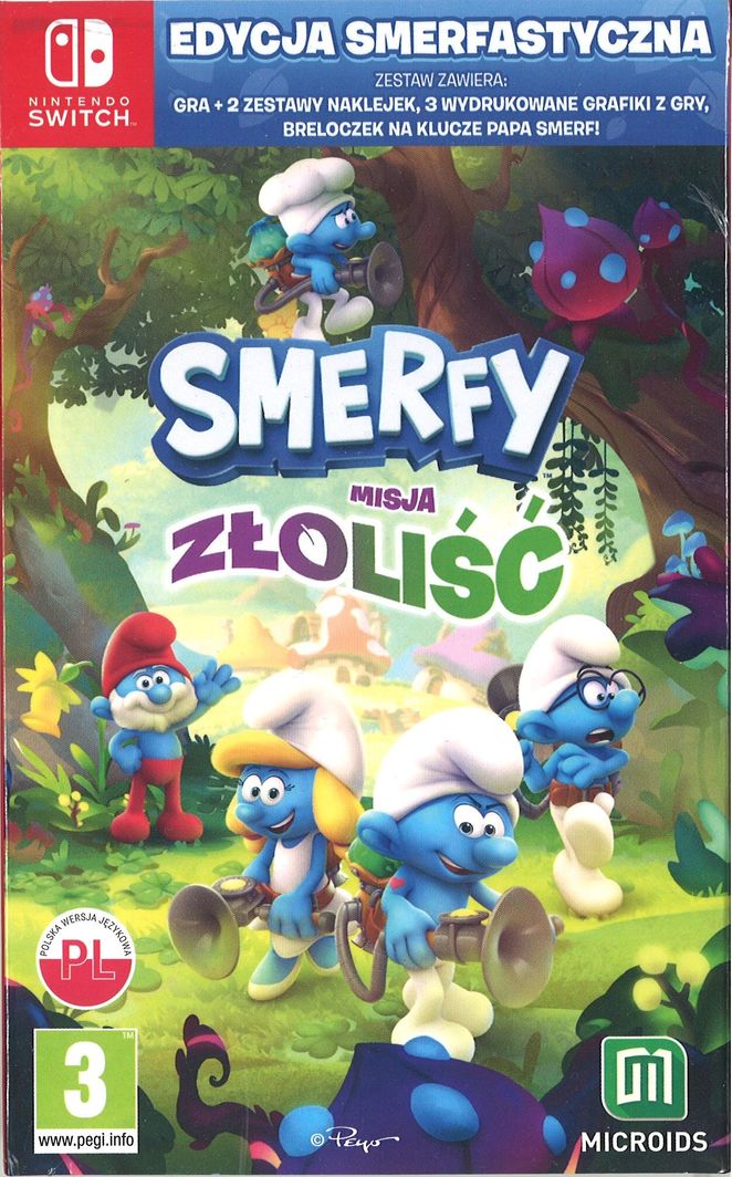 Smerfy Misja Złoliść - Edycja Smerfastyczna Nintendo Switch 1
