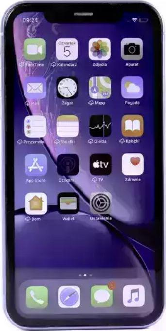 Smartfon Apple iPhone XR 3/128GB Dual SIM Niebieski Klasa A- 1