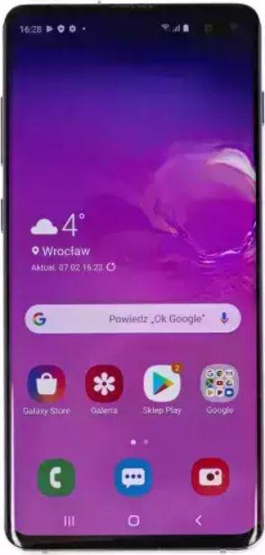 Smartfon Samsung Galaxy S10 Plus 8/128GB Dual SIM Czarny Klasa PR 1