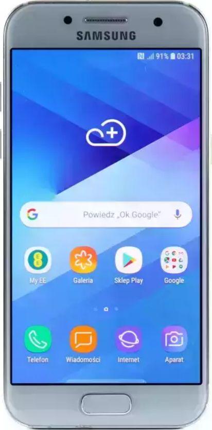 Smartfon Samsung Galaxy A3 2017 2/16GB Niebieski Klasa PR 1