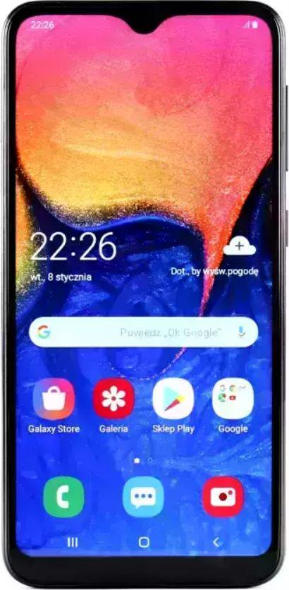 Smartfon Samsung Galaxy A10 2/32GB Dual SIM Czarny Klasa A- 1