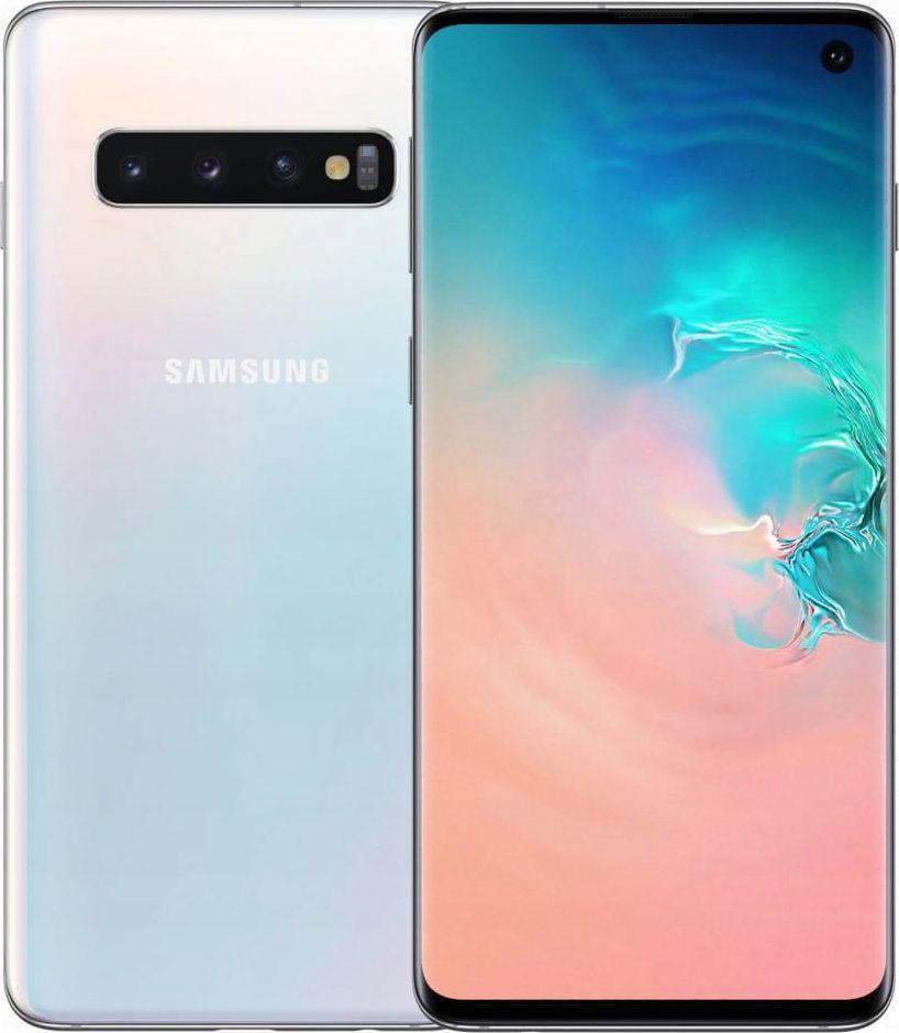 Smartfon Samsung Galaxy S10 8/512GB Dual SIM Biały Klasa A 1