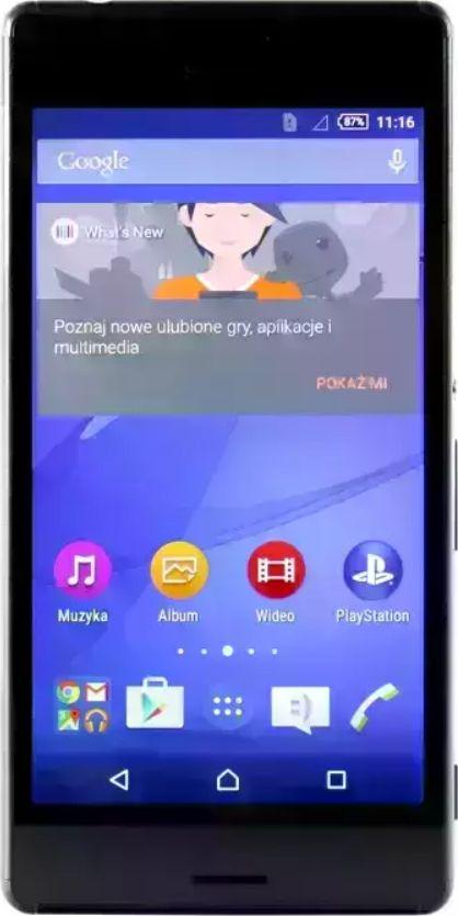 Smartfon Sony Xperia M4 Aqua 2/8GB Czarny Klasa A 1