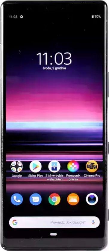 Smartfon Sony Xperia 5 6/128GB Czarny Klasa A 1
