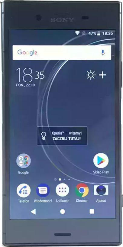 Smartfon Sony Xperia XZ1 4/64GB Dual SIM Niebieski Klasa A 1