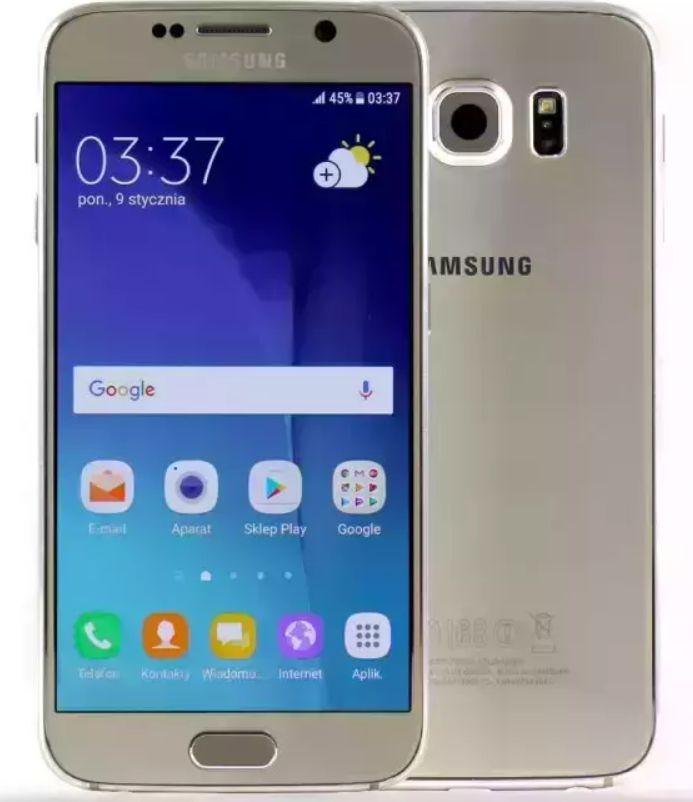 Smartfon Samsung Galaxy S6 3/32GB Złoty Klasa A- 1