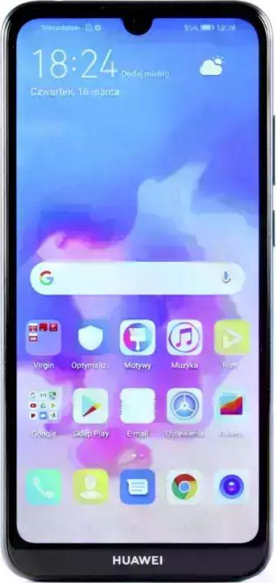 Smartfon Huawei Y6 2019 2/32GB Dual SIM Niebieski Klasa A- 1