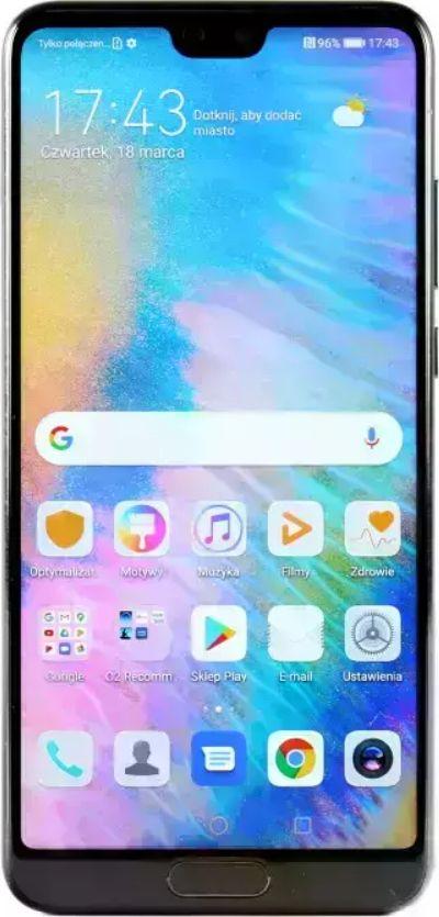 Smartfon Huawei P20 4/128GB Dual SIM Czarny Klasa A- 1