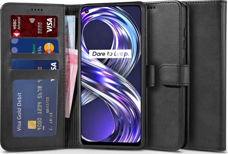 Tech-Protect Etui Tech-protect Wallet 2 Realme 8i Black 1