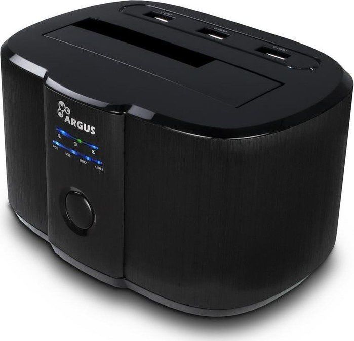 EU STECKER) DUAL BAY HDD DOCKINGSTATION FÜR 2 5 Zoll 3 5 Zoll HDD SSD EUR 29,93   DE