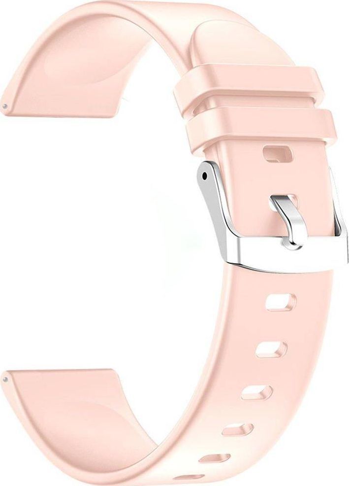 Kemer Pasek silikonowy do Smartwatcha 22 mm RÓŻOWY RNCE40 SW010 KW19 PS1D 1