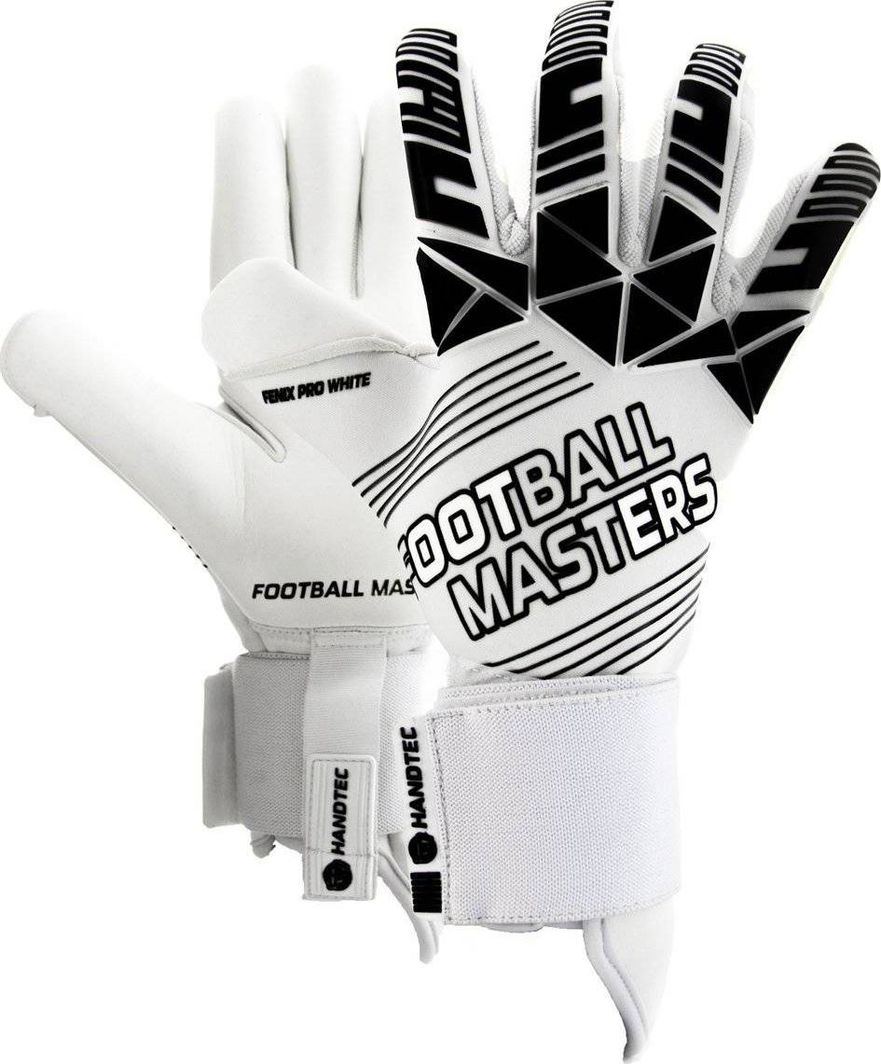 Football Masters RĘKAWICE BRAMKARSKIE FOOTBALL MASTERS FENIX PRO WHITE 10 1