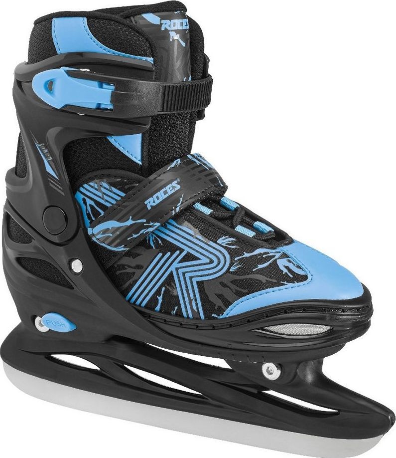 Roces Łyżwy Roces Jokey Ice 3.0 Boy czarno-niebieskie 450707 01 34-37 1