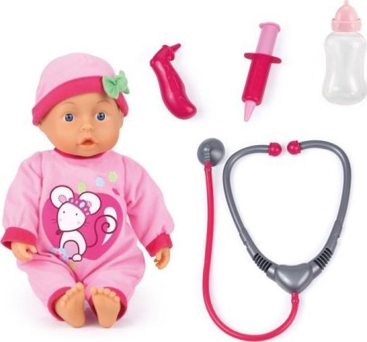 Bayer Bayer Lalka Doctor set Doktor 33cm zestaw 93378AA 1